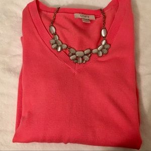 Coral Loft Sweater